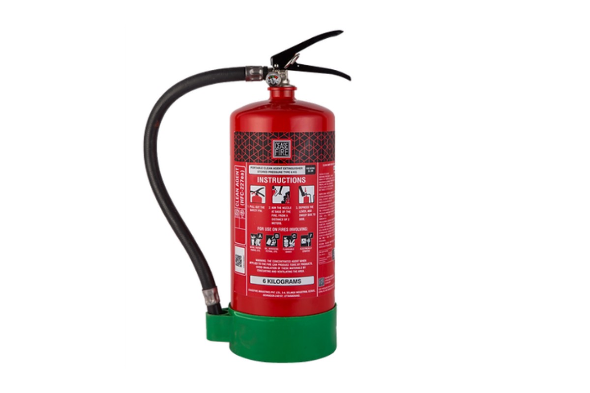 Ceasefire Clean Agent Type Fire Extinguisher Clean Agent Type Fire Extinguisher Fire 